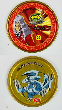 Yu Gi Oh Yugioh Tazo Metalix Metallics 1996 Multiple Options Available - Image 2