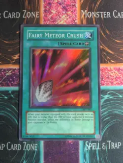 Yu-Gi-Oh! Fairy Meteor Crush PSV-063 OG Unlimited Super Rare NM a1/ - Image 1