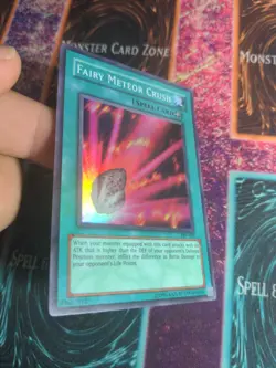 Yu-Gi-Oh! Fairy Meteor Crush PSV-063 OG Unlimited Super Rare NM a1/ - Image 2