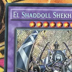 El Shaddoll Shekhinaga NECH-EN049 Near Mint 1st Edition Secret Rare Yu-Gi-Oh - Image 2