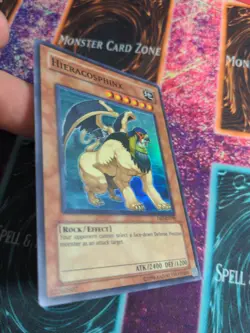 Yu-Gi-Oh! Hieracosphinx DR3-EN192 Unlimited Super Rare NM/LP - Image 2