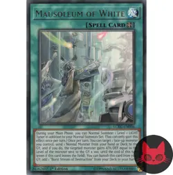 Yugioh Mausoleum of White LCKC-EN036 Ultra Rare 1st Edition NM - Image 1