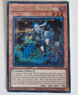 Maliss P March Hare ALIN-EN023 Secret Rare Near Mint 1st Edition Yugioh - Image 1
