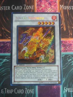 Yu-Gi-Oh! Jurrac Velphito HA03-EN027 1st Edition Secret Rare NM - Image 1