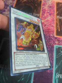 Yu-Gi-Oh! Jurrac Velphito HA03-EN027 1st Edition Secret Rare NM - Image 2