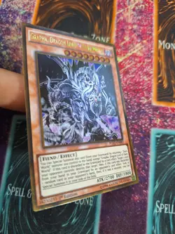 Yu-Gi-Oh! Grapha, Dragon Lord of Dark World PGL2-EN083 Gold Rare 1st Edition NM - Image 2