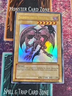 Yu-Gi-Oh! Summoned Skull YAP1-EN003 Ultra Rare Limited NM/LP - Image 1
