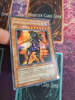 Yu-Gi-Oh! TCG Swift Gaia the Fierce Knight CT1-EN004 Secret Rare Limited NM - Image 2