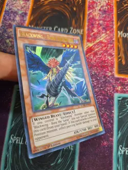 Yu-Gi-Oh! TCG Blackwing - Bora the Spear LC5D-EN111 Ultra Rare 1st Edition NM - Image 2