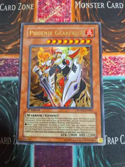 Yu-Gi-Oh! TCG Phoenix Gearfried SDWS-EN001 Ultra Rare 1st Edition Lightly Played - Image 1