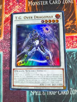 Yu-Gi-Oh! T.G. Over Dragonar AGOV-EN035 Ultra Rare 1st Edition Near Mint - Image 1