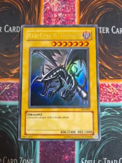 Yu-Gi-Oh! TCG Red-Eyes B. Dragon SDJ-001 Ultra Rare Unlimited MP/HP - Image 1