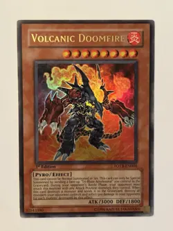 Volcanic Doomfire FOTB-EN008 Force of the Breaker 1st Edition - Image 1