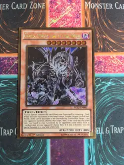 Yu-Gi-Oh! Grapha, Dragon Lord of Dark World PGL2-EN083 1st Edition Gold Rare NM - Image 1