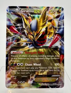 Giratina EX 57/98 XY - Ancient Origins Holo Pokemon Card Lp - Image 1