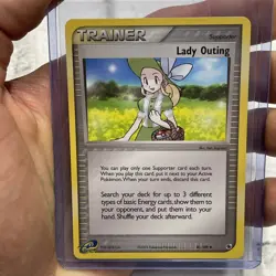 Pokemon EX Ruby & Sapphire 83/109 Lady Outing Card Vintage Uncommon Card NM/MT - Image 1
