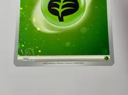 Grass Energy (NM) •HD SWIRL• Cosmo Holo Scarlet & Violet: 151 2023 Pokemon Card - Image 5