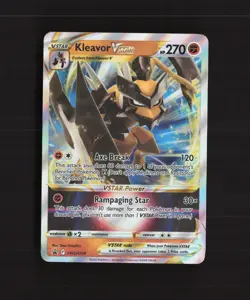 Kleavor VSTAR SWSH249 Sword & Shield Black Star Promo Holo Pokemon Card NM - Image 1
