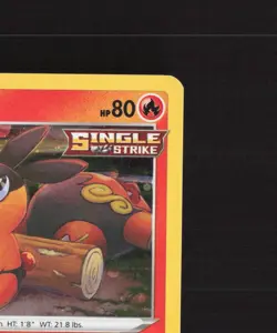 Tepig SWSH172 Sword & Shield Black Star Promo Holo Pokemon Card LP - Image 4