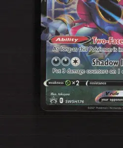 Hoopa V SWSH176 Sword & Shield Black Star Promo Holo Pokemon Card NM - Image 5