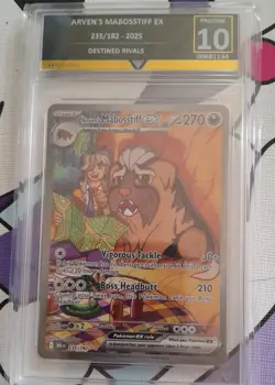 Arven's Mabosstiff Ex 235/182 - SIR - Destined Rivals - Pokemon Card gg 10 - Image 1