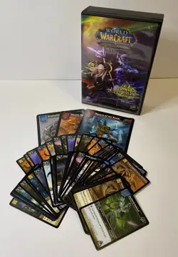 World of Warcraft Trading Card Game Dark Portal Starter Deck Incomplete - Image 1