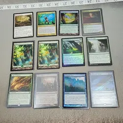 MTG Magic The Gathering Card Lot 30x - Rares, Foils, Lands, Maze’s End, FREE SHP - Image 2