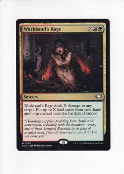 MAGIC THE GATHERING MTG COMMANDER: EDGE OF ETERNITIES WORLDSOUL'S RAGE - Image 1