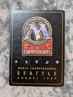 Emerald Charm Magic The Gathering MTG Gold Border Championship Seattle Aug 1997 - Image 2