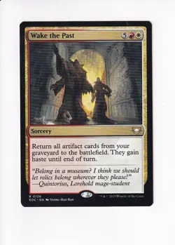 MAGIC THE GATHERING MTG COMMANDER: EDGE OF ETERNITIES WAKE THE PAST - Image 1