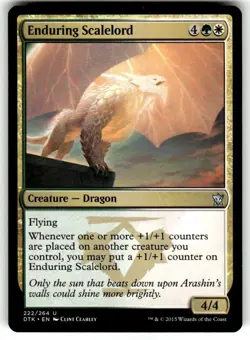 Enduring Scalelord Dragons of Tarkir Regular MTG - Image 1