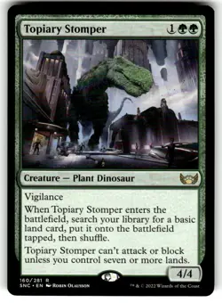 Topiary Stomper Streets of New Capenna Regular MTG - Image 1