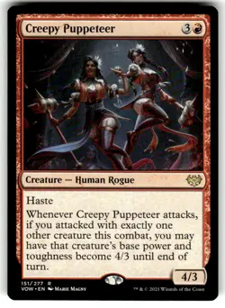 Creepy Puppeteer Innistrad: Crimson Vow Regular MTG - Image 1