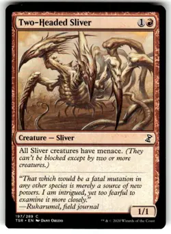 Two-Headed Sliver Time Spiral Remastered Regular MTG - Image 1