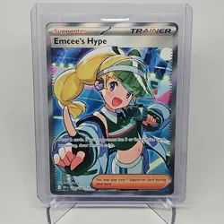 Emcee’s Hype 220/182 Destined Rivals Pokemon TCG English - Image 3