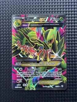 Pokemon Cards Ancient Origins Mega M Sceptile EX 85/98 Full Art RARA - Image 2
