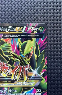 Pokemon Cards Ancient Origins Mega M Sceptile EX 85/98 Full Art RARA - Image 5