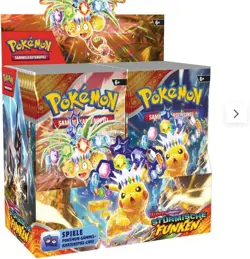 Pokemon Karmesin & Purpur - Sturmische Funken - 36er Booster Display / Box - DEU - Image 1