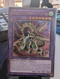 YuGiOh! Odd-Eyes Vortex Dragon DOCS-EN045 Ultimate Rare 1st Ed - Image 1