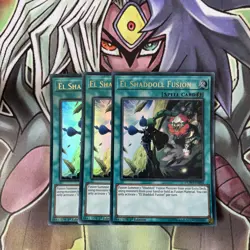 DUPO-EN096 x3 El Shaddoll Fusion Ultra Rare Excellent Condition Yugioh - Image 1