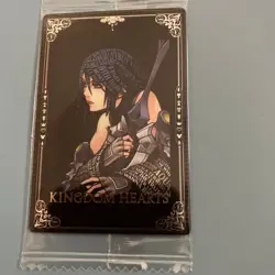 Kingdom Hearts Wafer Card Vintage Unused Square Enix Bandai Disney Japanese - Image 2