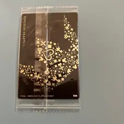 Kingdom Hearts Wafer Card Vintage Unused Square Enix Bandai Disney Japanese - Image 3