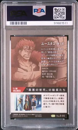 Psa10 Eustace Kid Gr Grand One Piece Wafer Card - Image 2