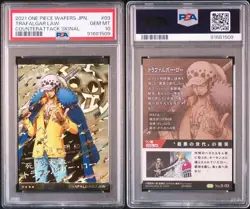Psa10 Trafalgar Low Gr Grand One Piece Wafer Card - Image 3