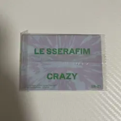 Le Sserafim Crazy Wafer Trading Card Super - Image 2