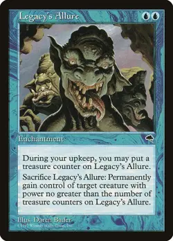 MTG Tempest --- LEGACY'S ALLURE --- Uncommon! NM! Magic the Gathering! - Image 3