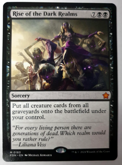 MTG Foundations - Rise of the Dark Realms - Mythic - 0183 VLP - Image 1