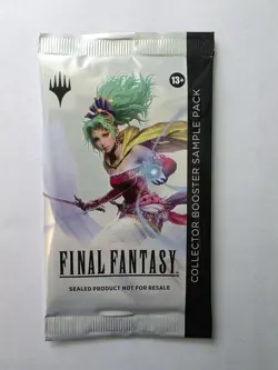 MTG: Final Fantasy Collector Booster Sample Pack - Sealed Unopened - Image 1