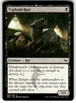 Typhoid Rats Fate Reforged Regular MTG - Image 1
