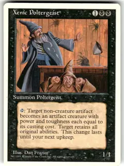 Xenic Poltergeist MTG Core Set 4th Edition Regular MTG - Image 1